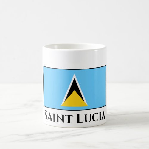 Saint Lucia Flag Coffee Mug