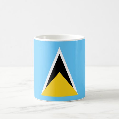 Saint  Lucia Flag Coffee Mug
