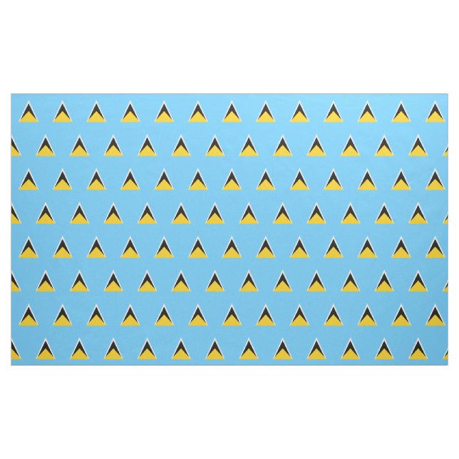 Saint Lucia Flag Fabric (Yard)