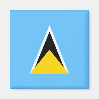 Saint Lucia Flag Magnet
