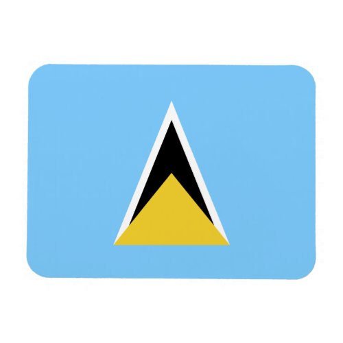 Saint Lucia Flag Magnet