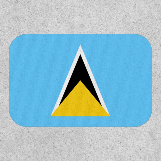 Saint Lucia Flag Patch (Front)