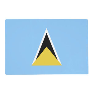 Saint Lucia flag Placemat