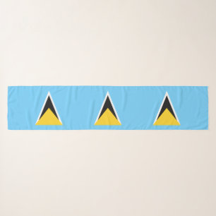 Saint Lucia Flag Scarf