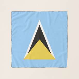 Saint Lucia flag Scarf