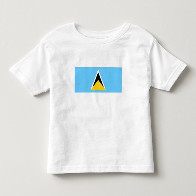 Saint Lucia Flag Toddler T-shirt (Front)