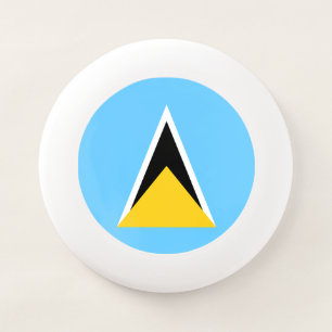 Saint Lucia Flag Wham-O Frisbee