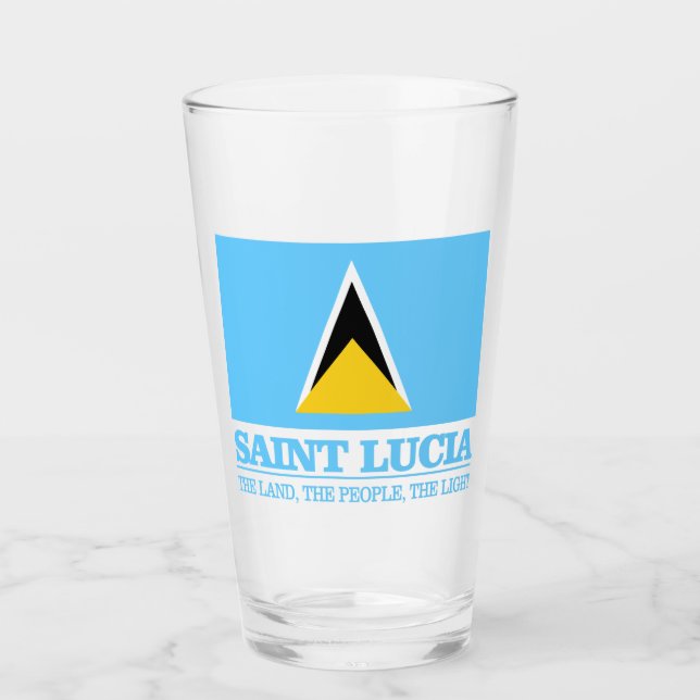 Saint Lucia Glass (Front)