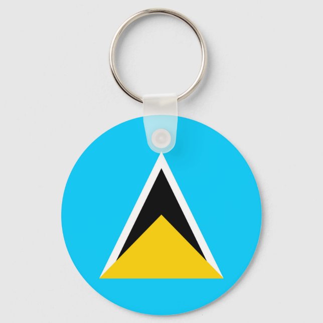 Saint Lucia Keychain (Front)