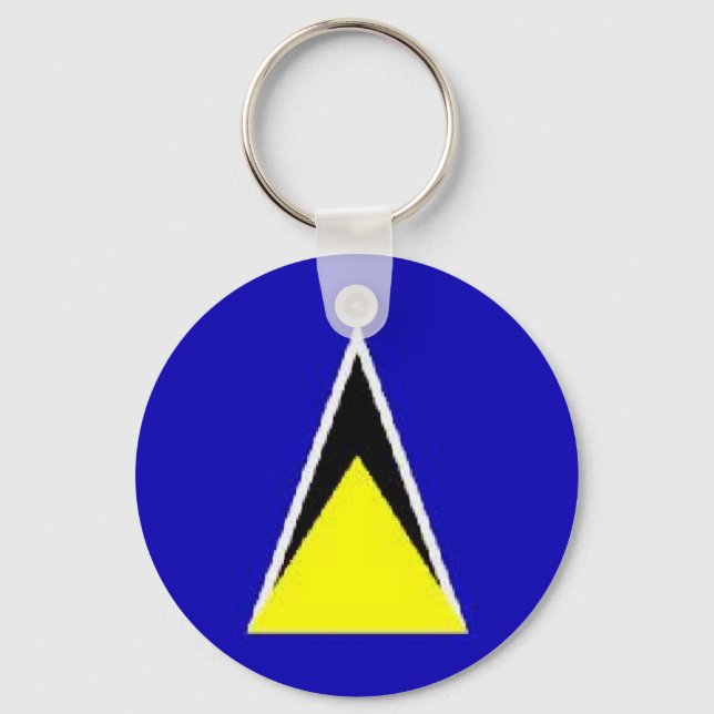 Saint Lucia Keychain (Front)