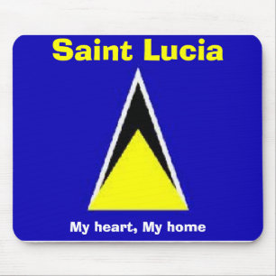 Saint Lucia Mouse Pad