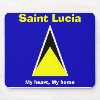 Saint Lucia Mouse Pad