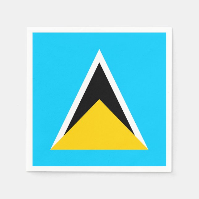 Saint Lucia Napkins (Front)