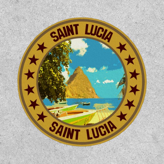 Saint Lucia                                        Patch (Front)