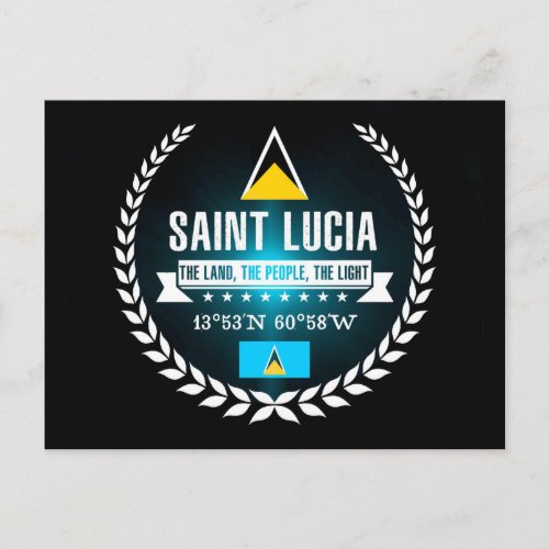 Saint Lucia Postcard