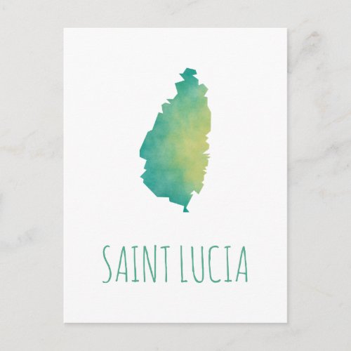 Saint Lucia Postcard