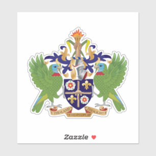 Saint Lucia Sticker