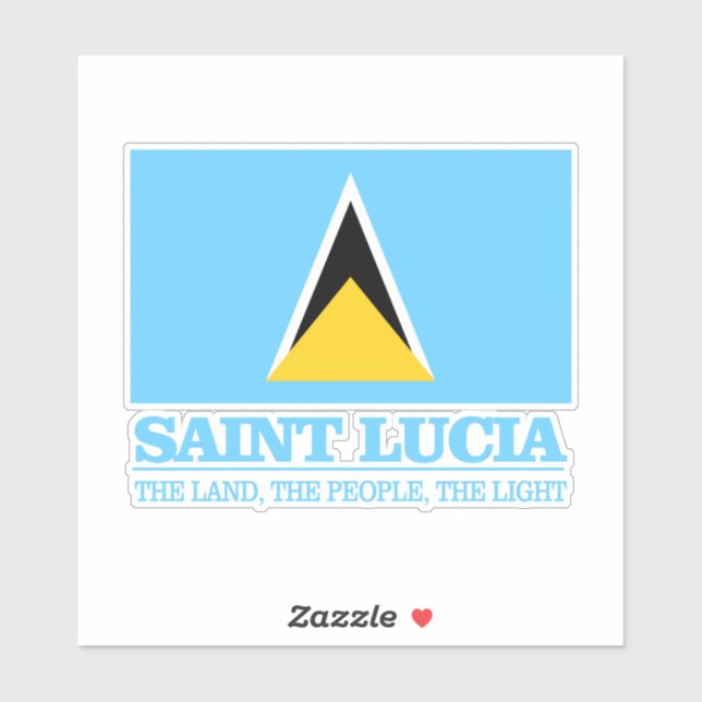 Saint Lucia Sticker (Sheet)