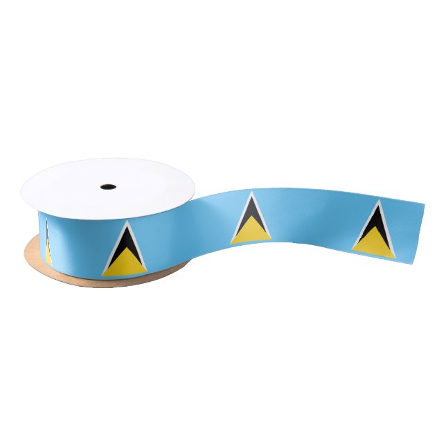 Saint Lucian flag ribbon (Spool)