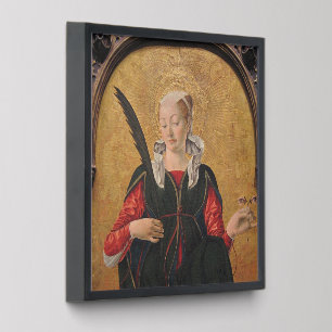 Saint Lucy by Francesco del Cossa Peel And Stick Photo Tile