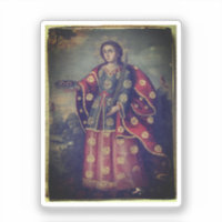 Saint Lucy in the style of Cusco School