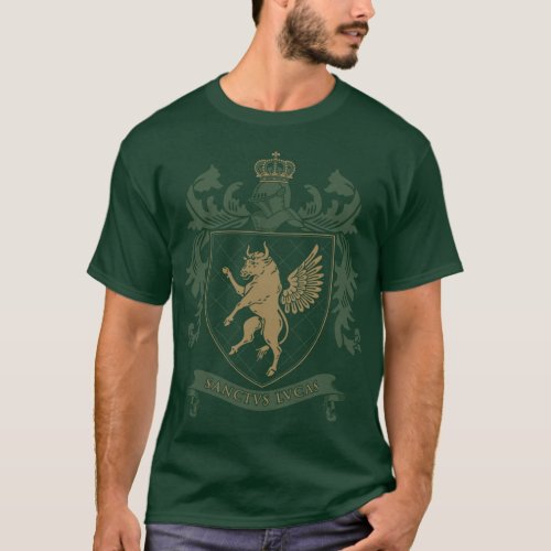Saint Luke Coat of Arms T_Shirt