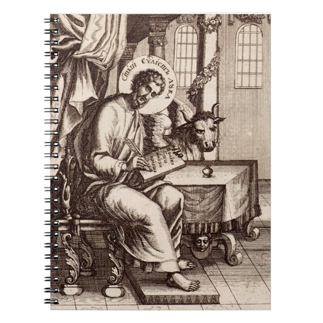 Saint Luke the Evangelist and Apostle Notebook (Front)