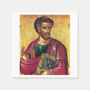 Saint Luke the Evangelist Orthodox icon Napkins