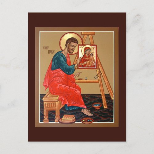 Saint Luke the Evangelist Prayer Card