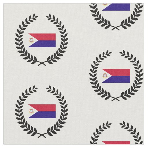 Saint Maarten Flag Fabric