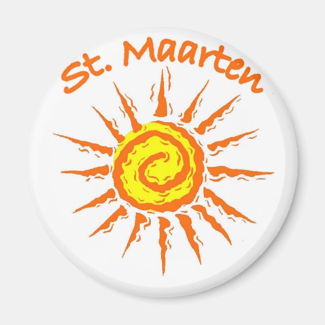 Saint Maarten Magnet (Front)
