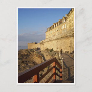 Saint Malo, Brittany, France Postcard