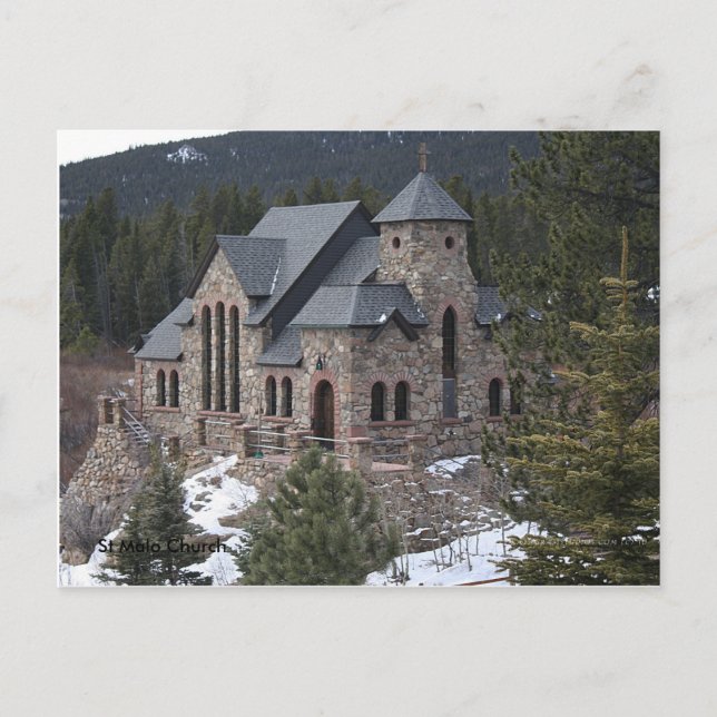 Saint Malo, St Malo Church Postcard (Front)