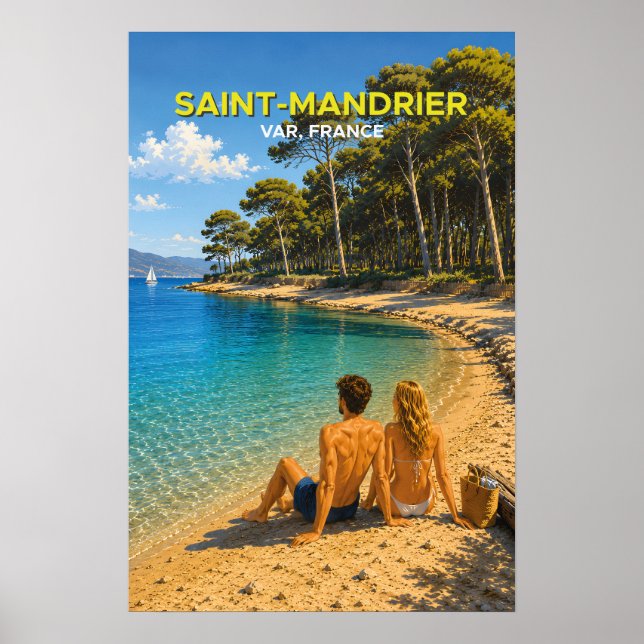 Saint-Mandrier Poster (Front)