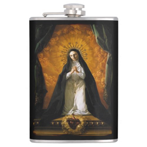 Saint Margaret Mary Alacoque Heart _ Giaquinto Flask