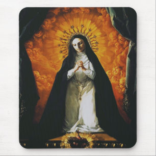 Saint Margaret Mary Alacoque Mouse Pad