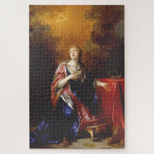 Saint Margaret of Scotland Art Jigsaw Puzzle