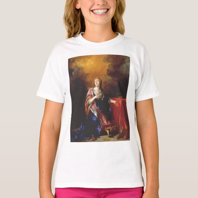 Saint Margaret of Scotland Art T-Shirt (Front)