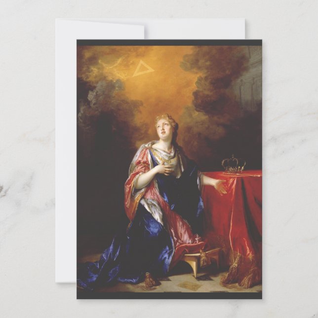 Saint Margaret of Scotland Invitation (Front)