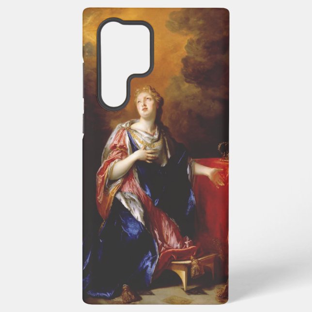 Saint Margaret of Scotland Samsung Galaxy Case (Back)