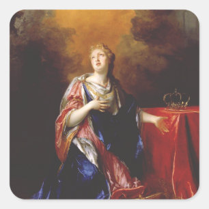 Saint Margaret of Scotland Square Sticker