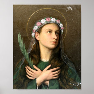 Saint Maria Goretti Poster