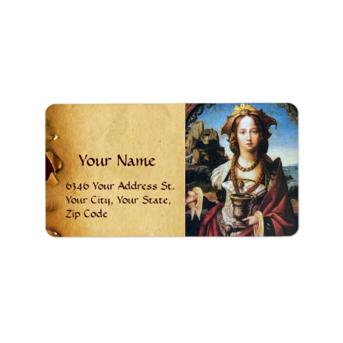 SAINT MARIA MAGDALENE LABEL