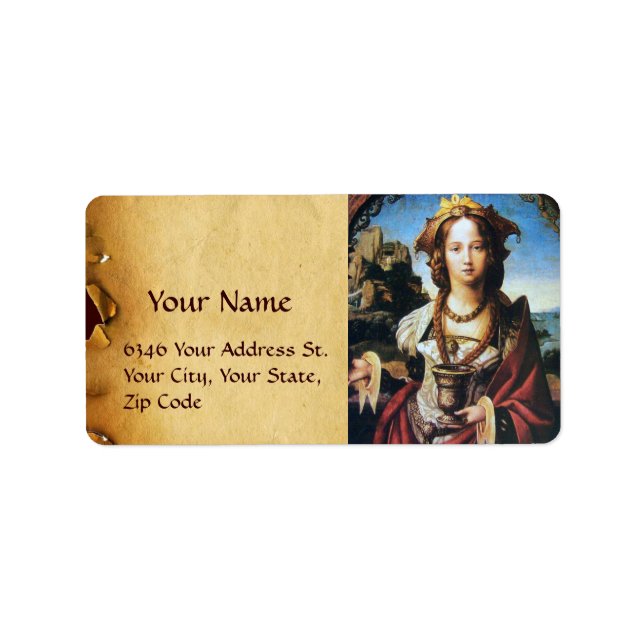 SAINT MARIA MAGDALENE LABEL (Front)