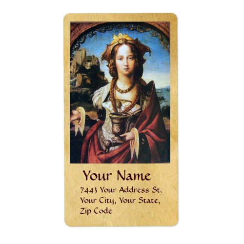 SAINT MARIA MAGDALENE LABEL