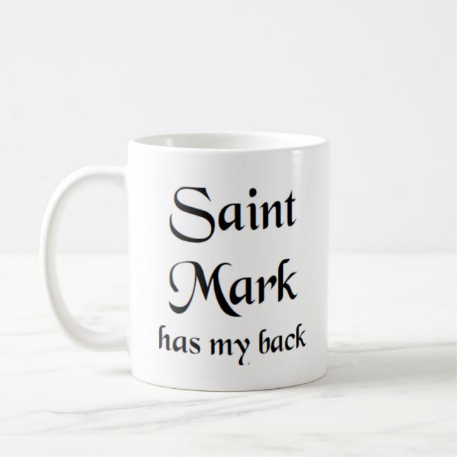 saint mark coffee mug (Left)