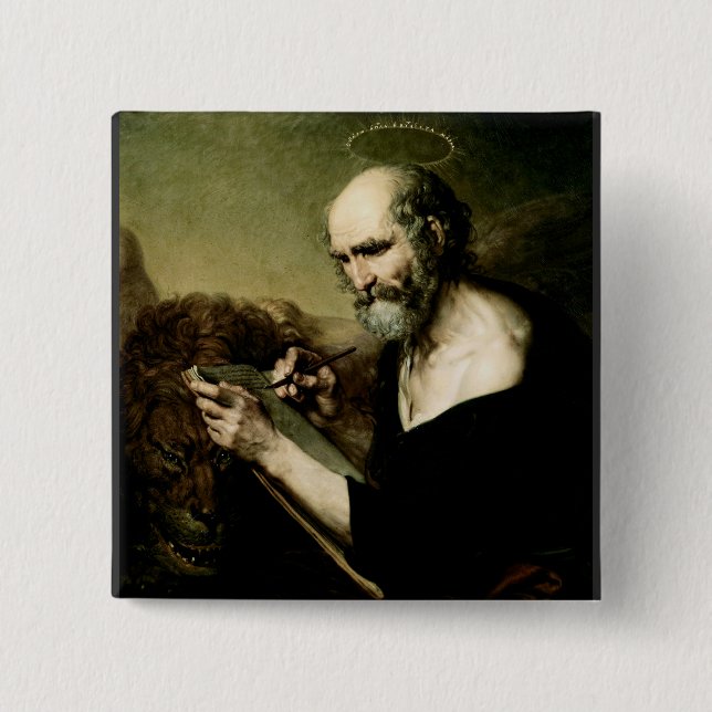 Saint Mark the Evangelist Button (Front)