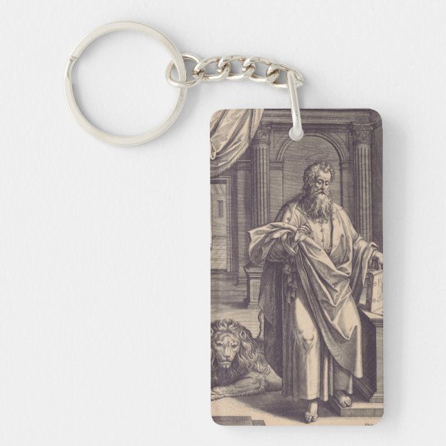 Saint Mark the Evangelist Keychain (Front)