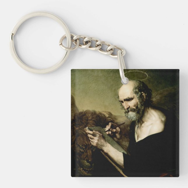Saint Mark the Evangelist  Keychain (Front)