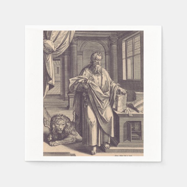 Saint Mark the Evangelist Napkins (Front)